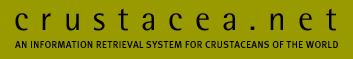 The site provides an interactive information retrieval system for the world crustaceans
